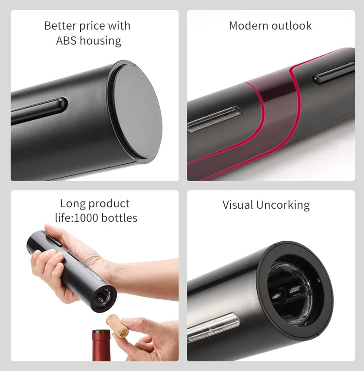 KIT DE APERTURA PARA BOTELLAS DE VINO - ELÉCTRICO