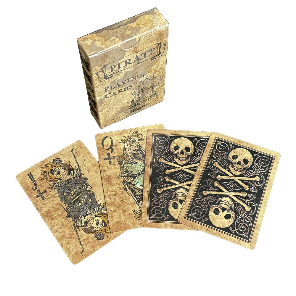BARAJA DE POKER ESTILO VINTAGE PIRATA