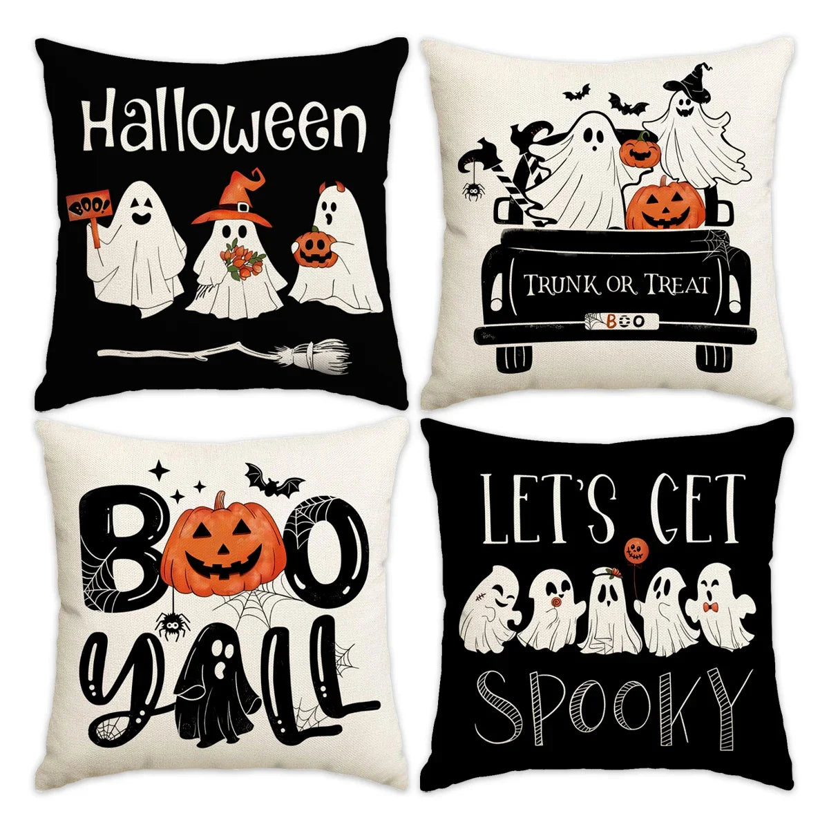 FUNDA DE DECORACIÓN DE HALLOWEEN DE COJÍN PARA SOFÁ
