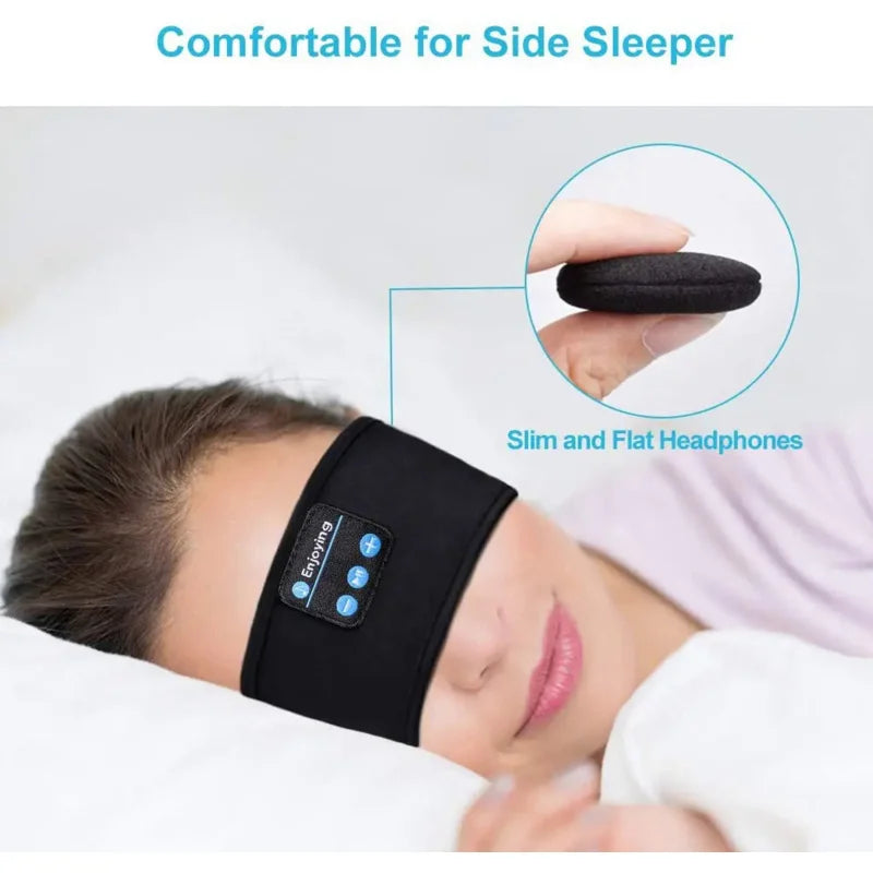 BANDA PARA DORMIR CON AURICULARES BLUETOOTH