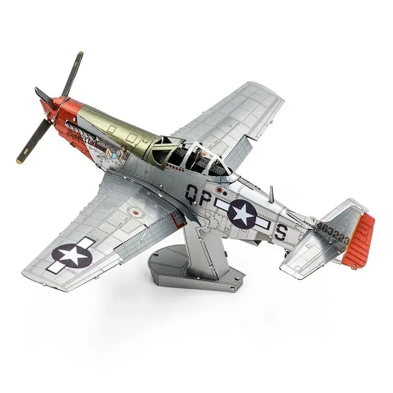 ROMPECABEZAS DE METAL 3D DE AERONAVES
