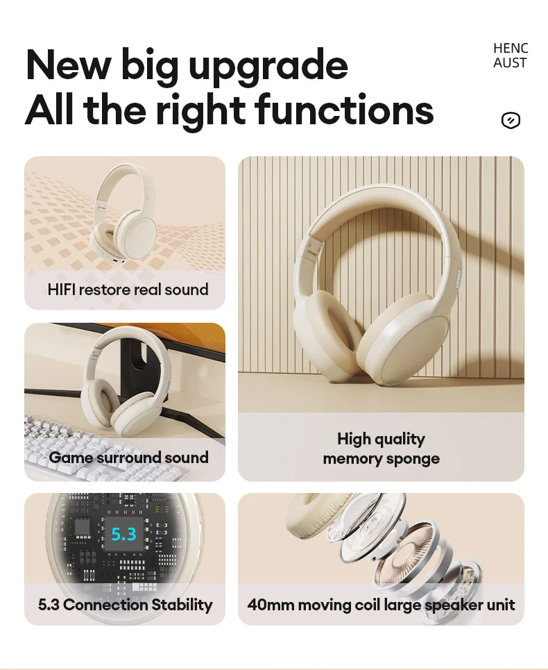 AUDIFONOS INALĂMBRICOS BLUETOOTH LENOVO TH30