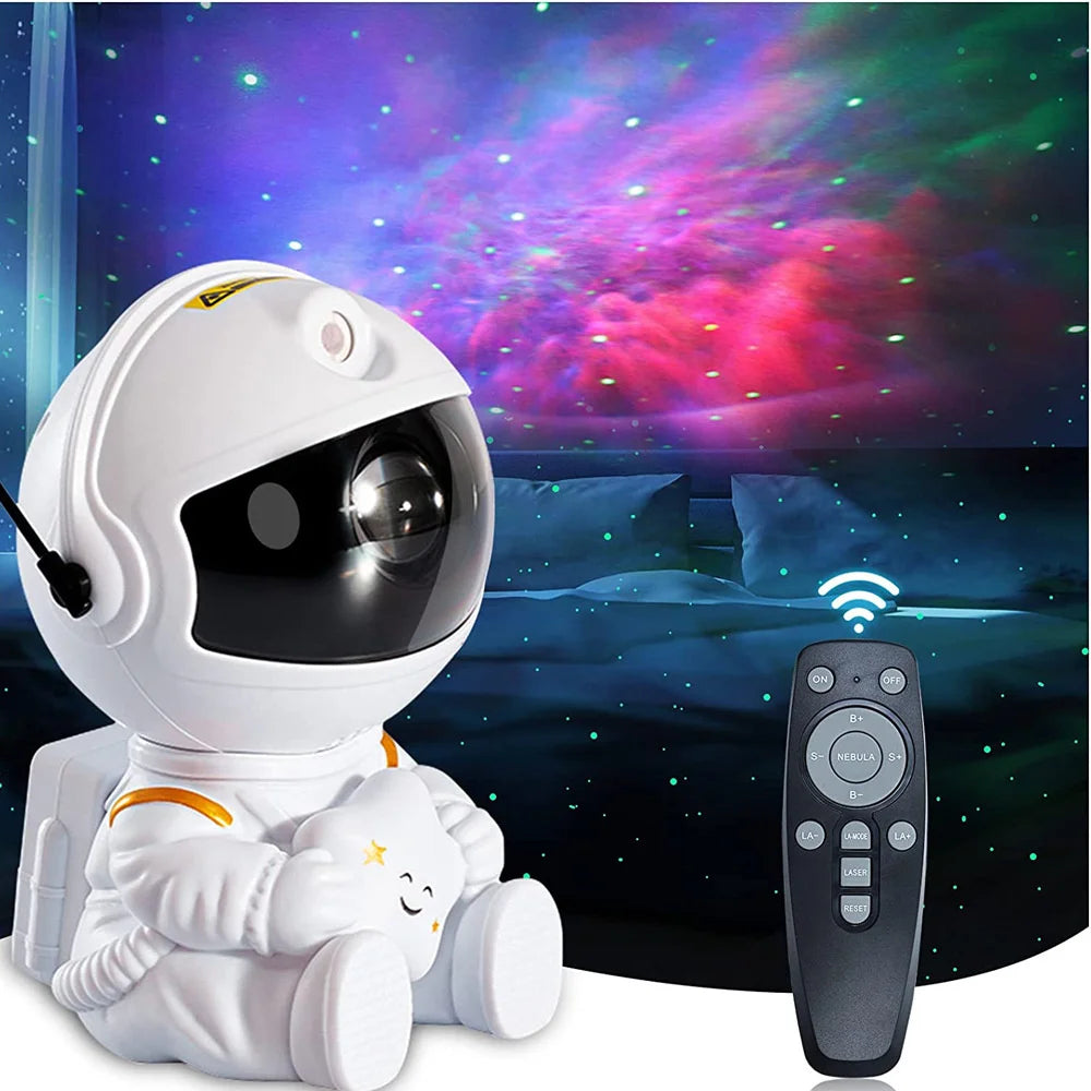 ASTRONAUTA PROYECTOR DE ESTRELLAS DE GALAXIAS