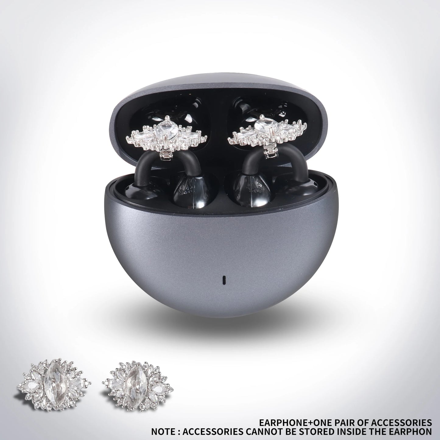 AURICULARES BLUETOOTH + ACCESORIO DECORATIVO