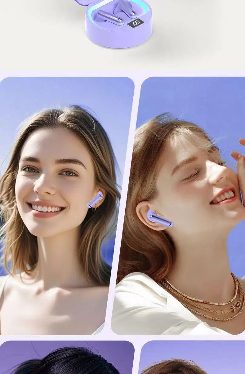 AURICULARES INALÁMBRICOS BLUETOOTH CON ESPEJO