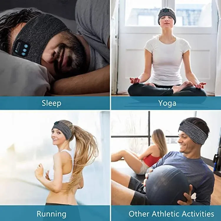 BANDA PARA DORMIR CON AURICULARES BLUETOOTH