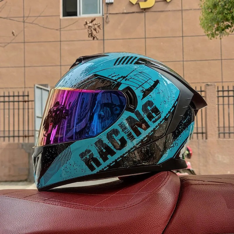 CASCO DE SEGURIDAD MODULAR PARA MOTOCICLETA