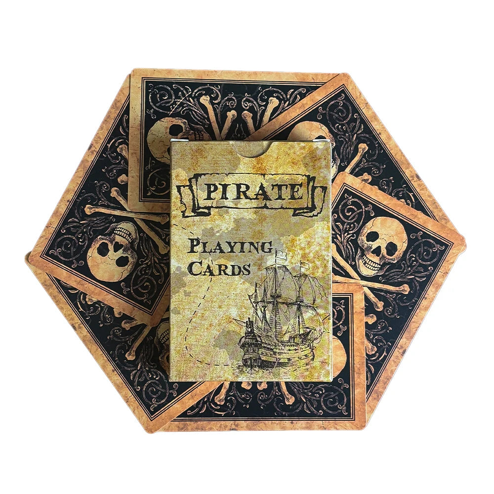 BARAJA DE POKER ESTILO VINTAGE PIRATA