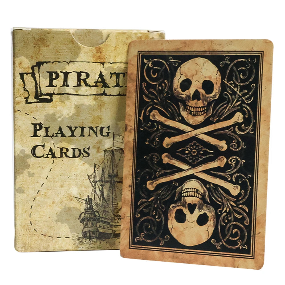 BARAJA DE POKER ESTILO VINTAGE PIRATA