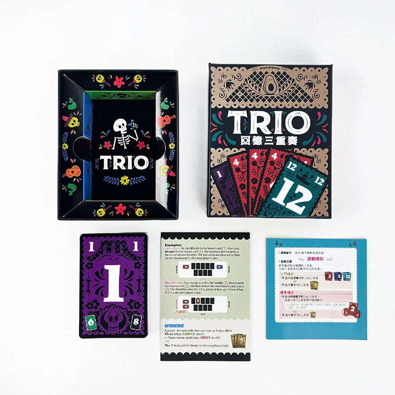 JUEGO DE CARTAS TRIO