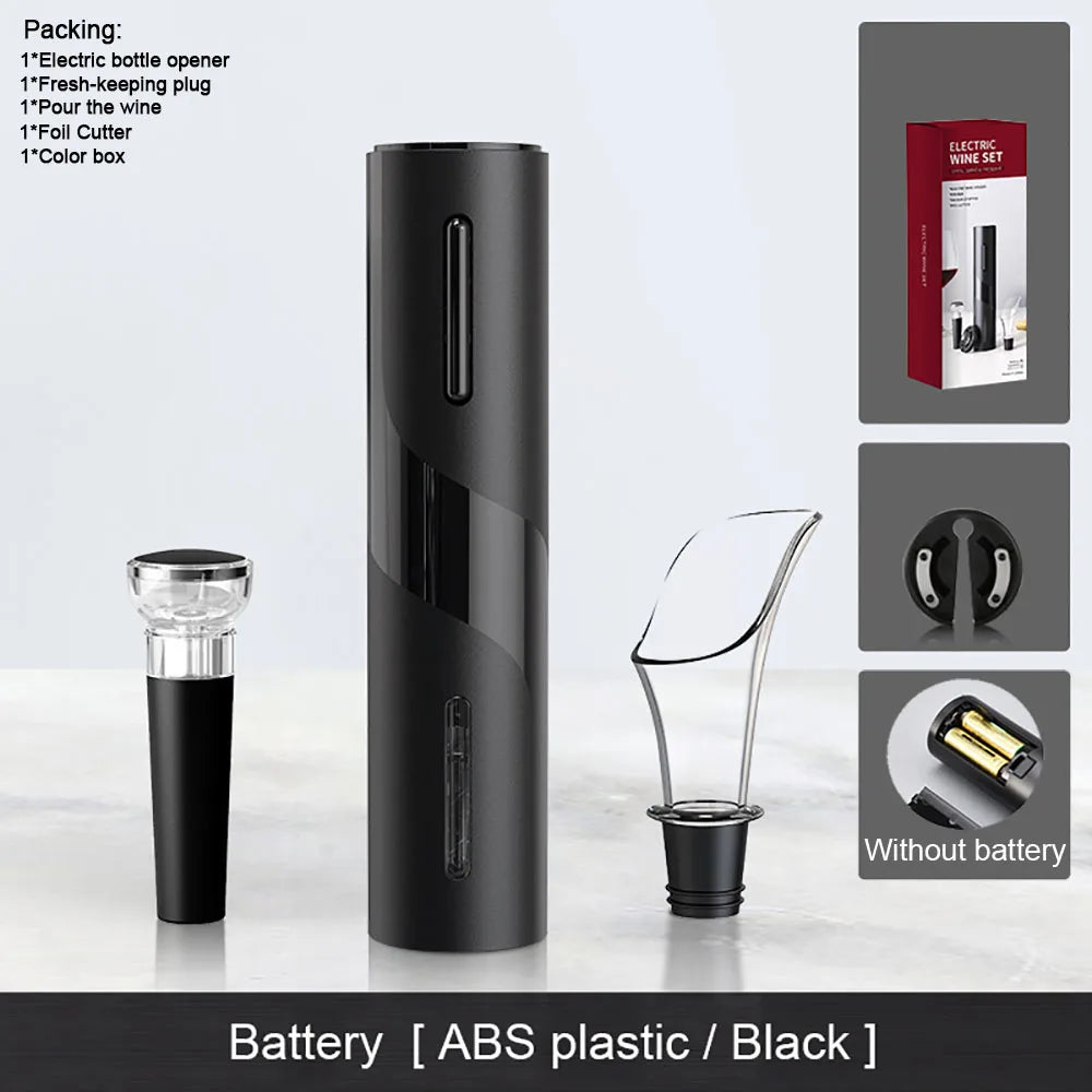 KIT DE APERTURA PARA BOTELLAS DE VINO - ELÉCTRICO