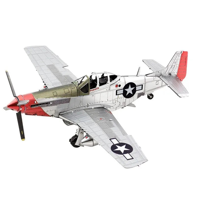 ROMPECABEZAS DE METAL 3D DE AERONAVES