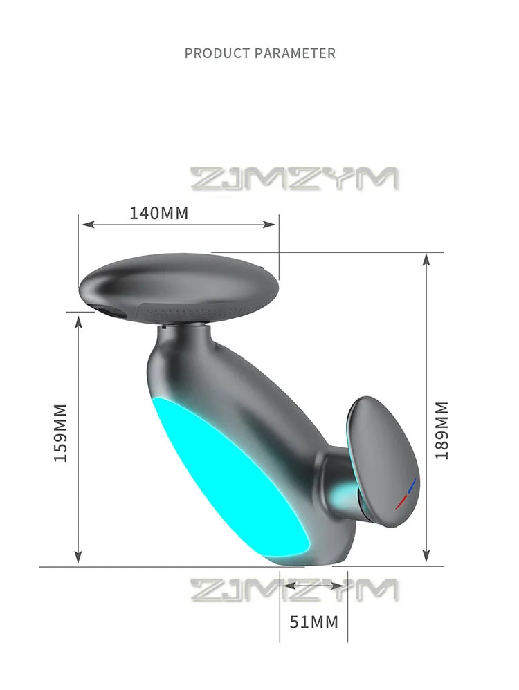 GRIFO DE LAVABO DE BAÑO EXTENSIBLE 4 MODOS DE JET Y ANTIGOTEO