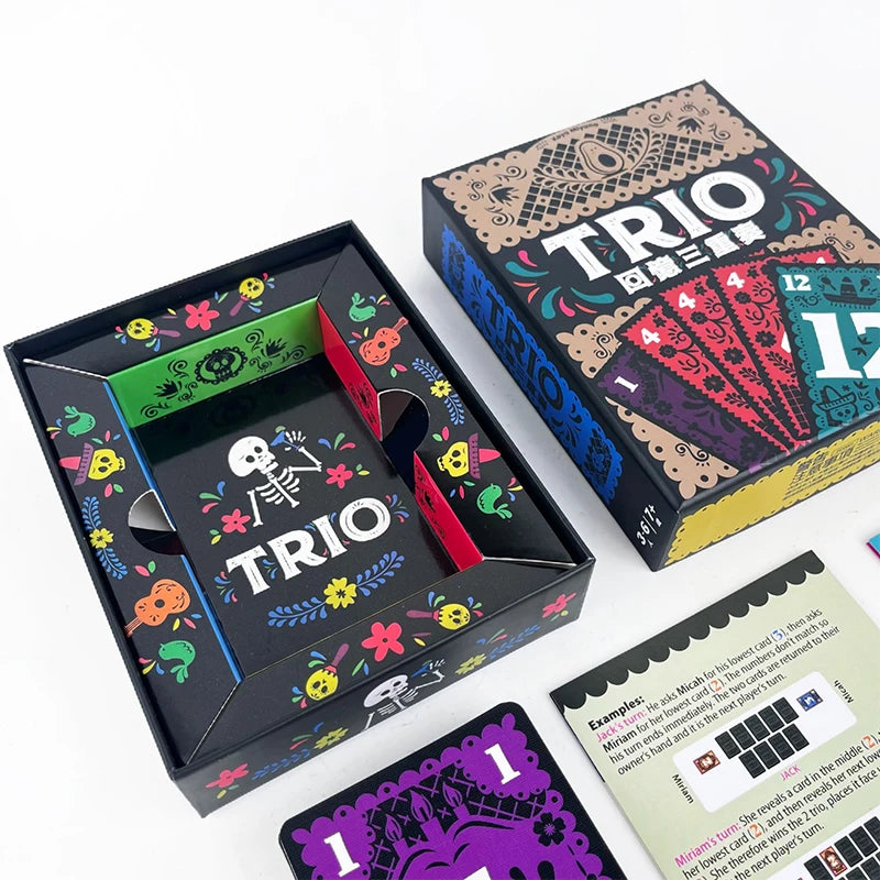 JUEGO DE CARTAS TRIO