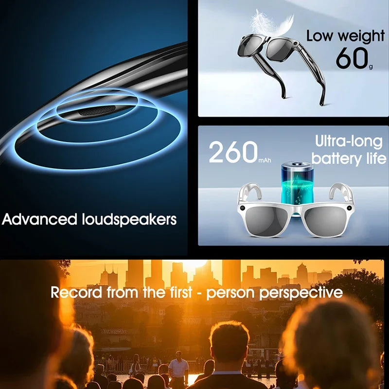 GAFAS INTELIGENTES XIAOMI CON CÁMARA, ASISTENTE DE VOZ Y TRADUCCIÓN DE VOZ