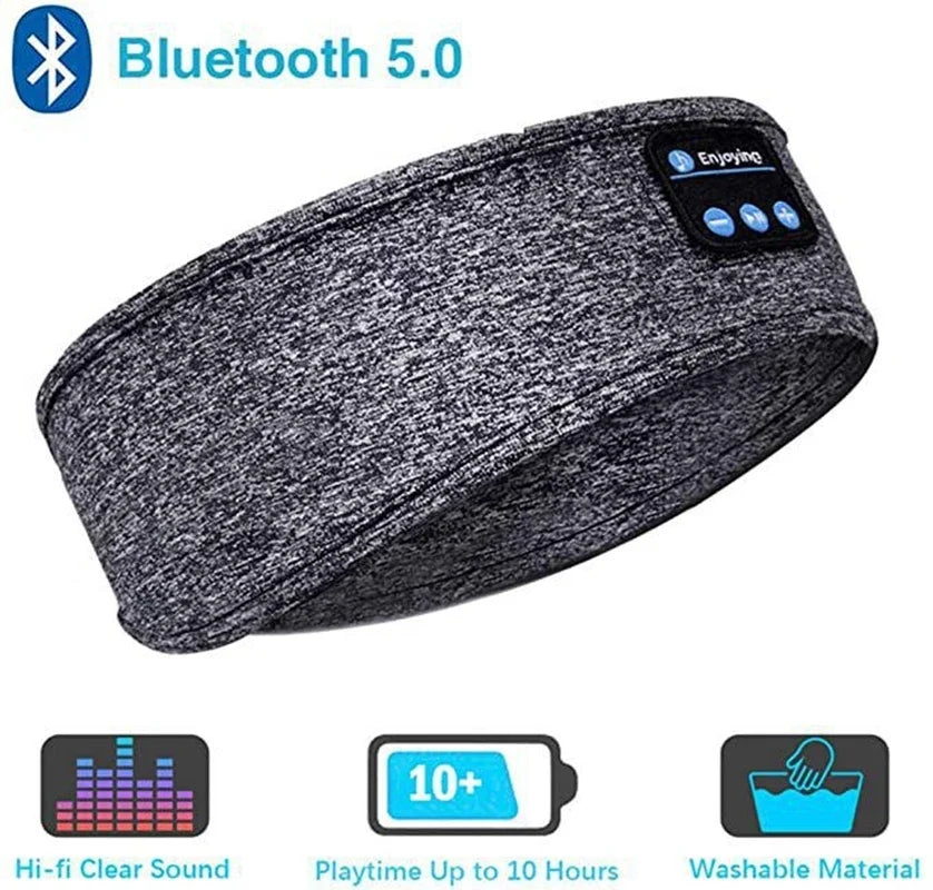 BANDA PARA DORMIR CON AURICULARES BLUETOOTH