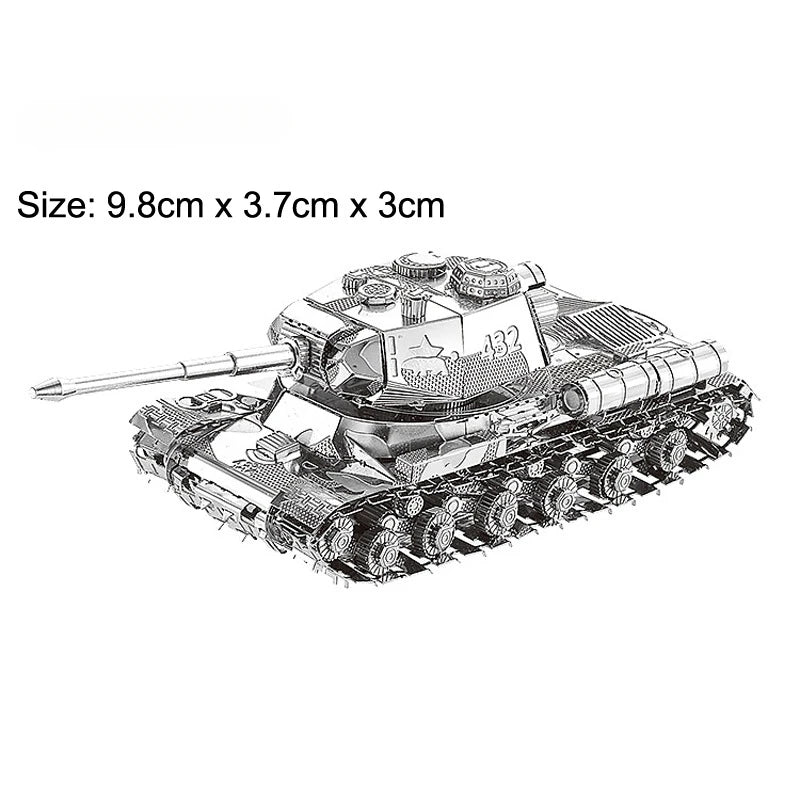 ROMPECABEZAS DE METAL 3D, MODELO DE TANQUE MILITAR CHURCHILL CHIEFTAIN MK50