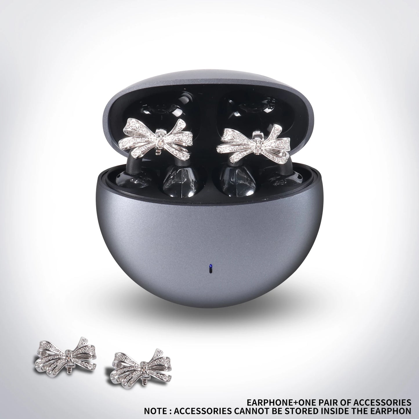 AURICULARES BLUETOOTH + ACCESORIO DECORATIVO