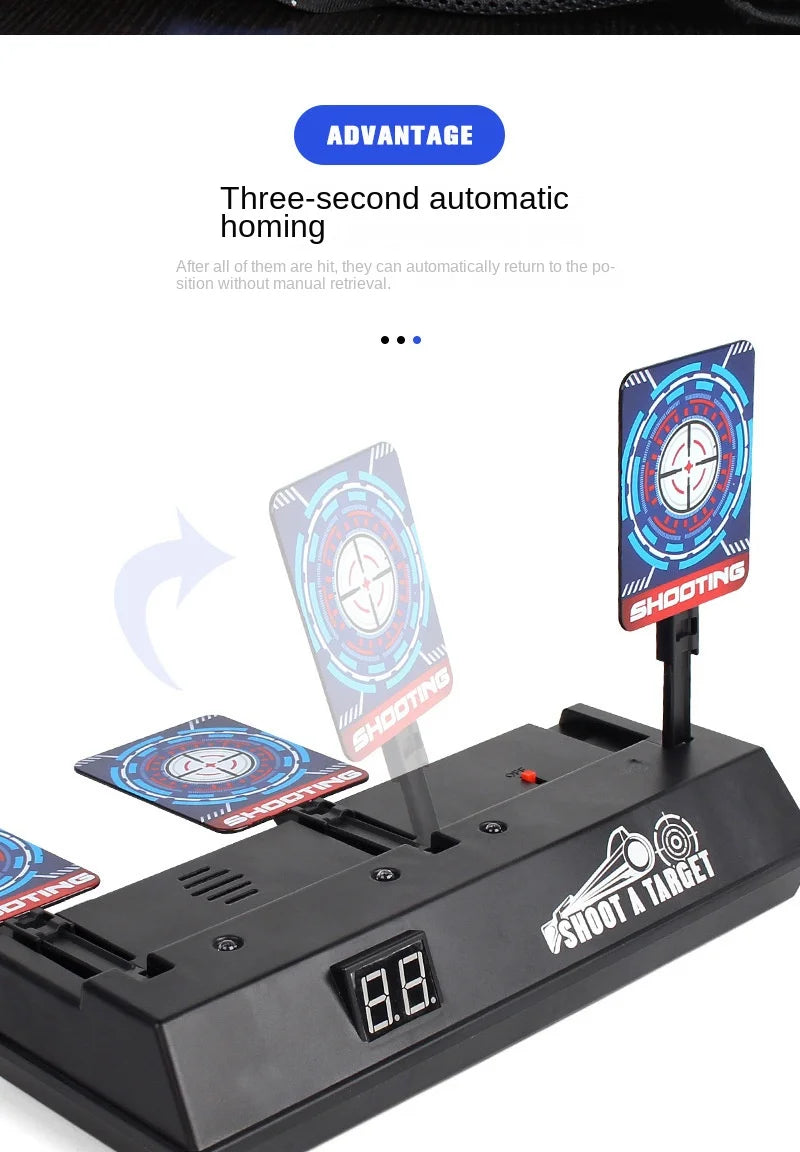 OBJETIVO ELÉCTRICO DE REINICIO AUTOMÁTICO PARA PISTOLAS NERF