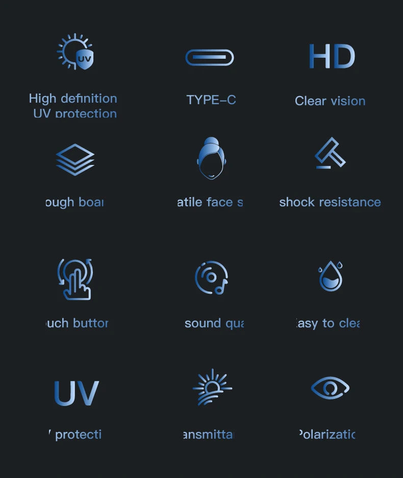GAFAS DE SOL INTELIGENTE BLUETOOTH