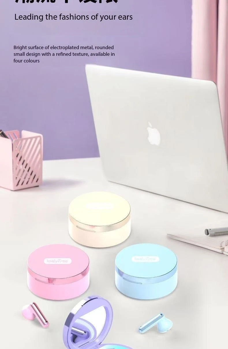 AURICULARES INALÁMBRICOS BLUETOOTH CON ESPEJO