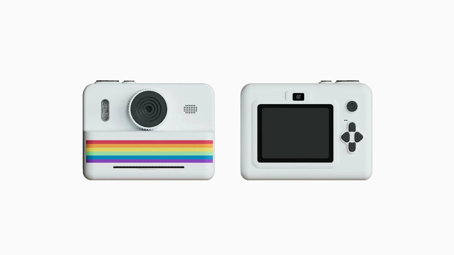 CÁMARA DIGITAL PARA NIÑOS, IMPRESIÓN INSTANTÁNEA, VIDEO HD