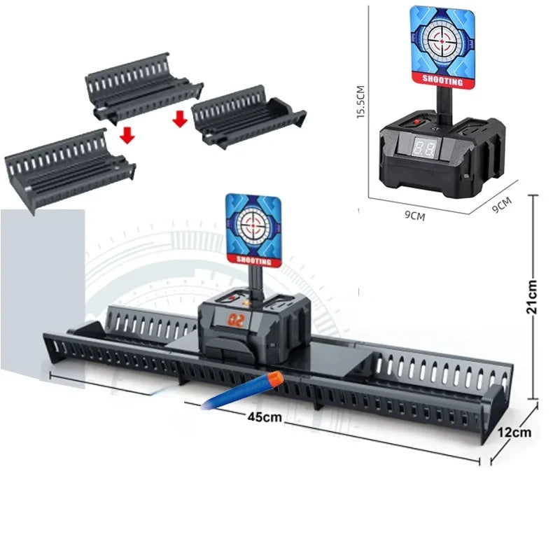 OBJETIVO ELÉCTRICO DE REINICIO AUTOMÁTICO PARA PISTOLAS NERF