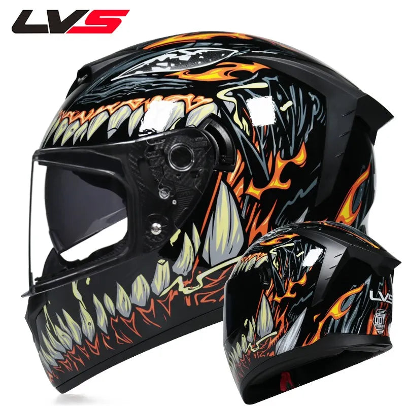 CASCO DE SEGURIDAD MODULAR PARA MOTOCICLETA