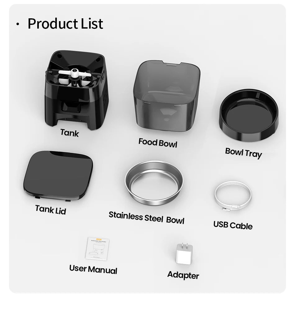 COMEDOR AUTOMÁTICO PARA MASCOTAS