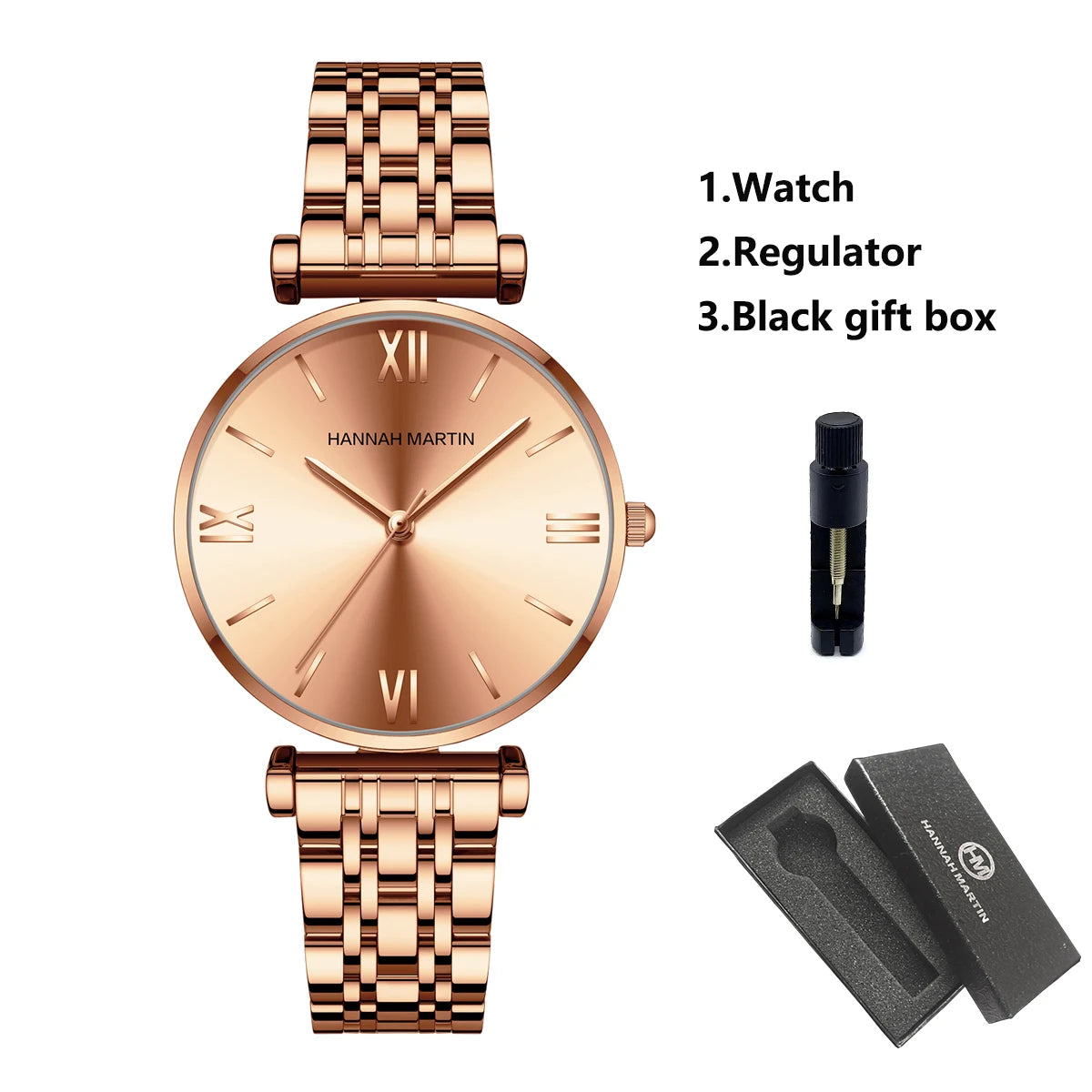 RELOJ DE LUJO PARA MUJER HANNAH MARTIN