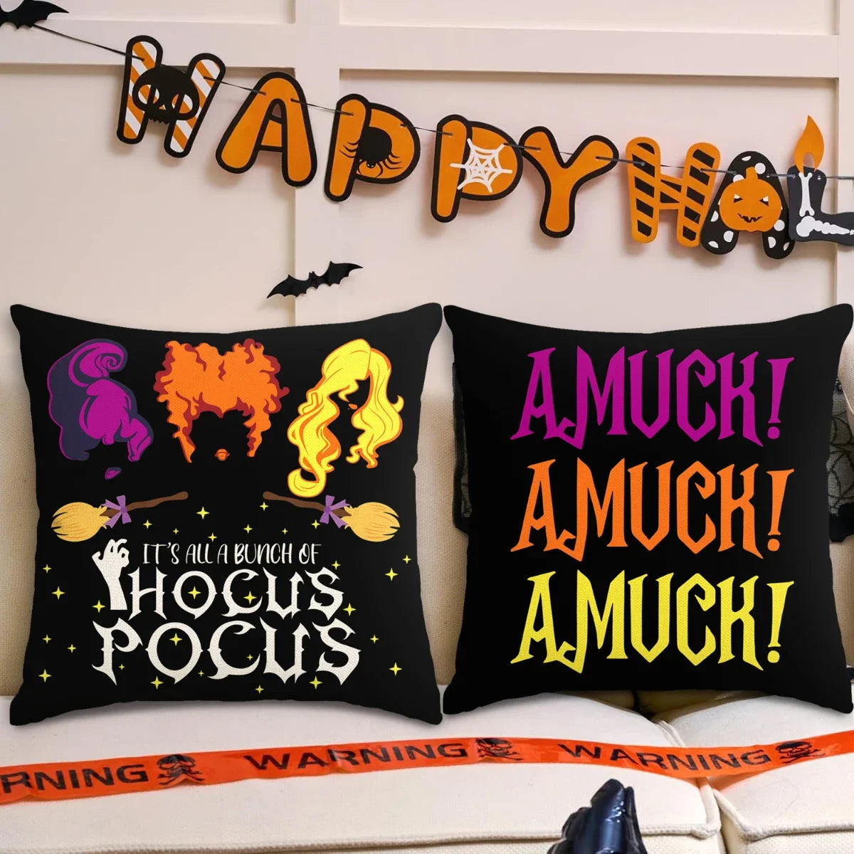 FUNDA DE DECORACIÓN DE HALLOWEEN DE COJÍN PARA SOFÁ