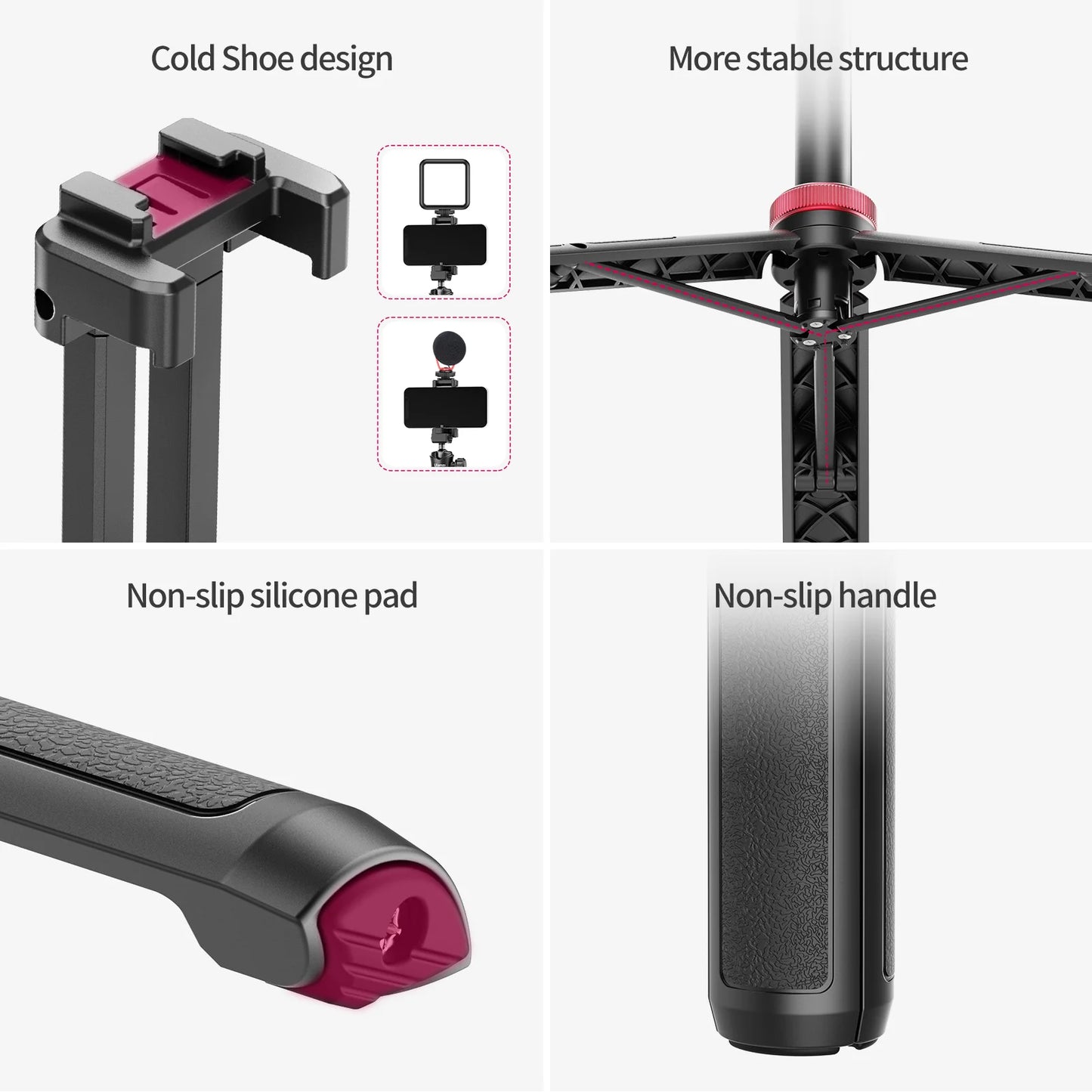 TRÍPODE Y SELFIE STICK