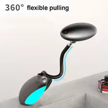GRIFO DE LAVABO DE BAÑO EXTENSIBLE 4 MODOS DE JET Y ANTIGOTEO