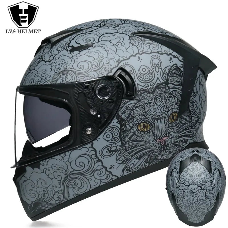 CASCO DE SEGURIDAD MODULAR PARA MOTOCICLETA