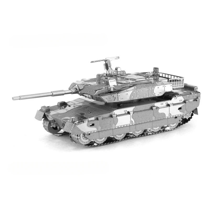 ROMPECABEZAS DE METAL 3D, MODELO DE TANQUE MILITAR CHURCHILL CHIEFTAIN MK50