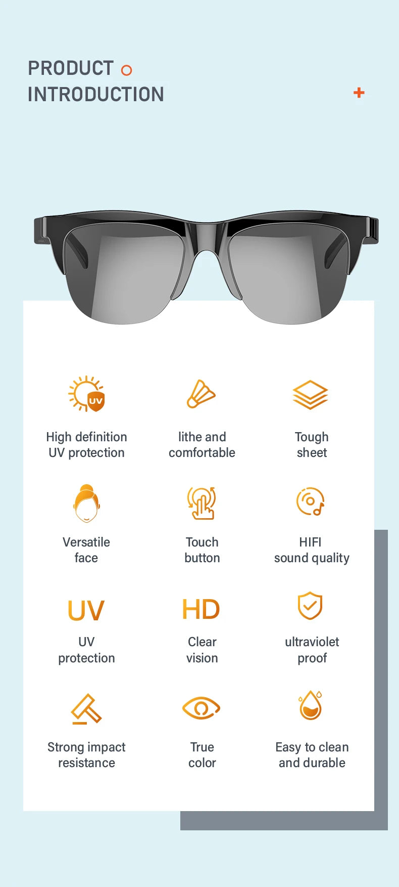 GAFAS DE SOL INTELIGENTES BLUETOOTH