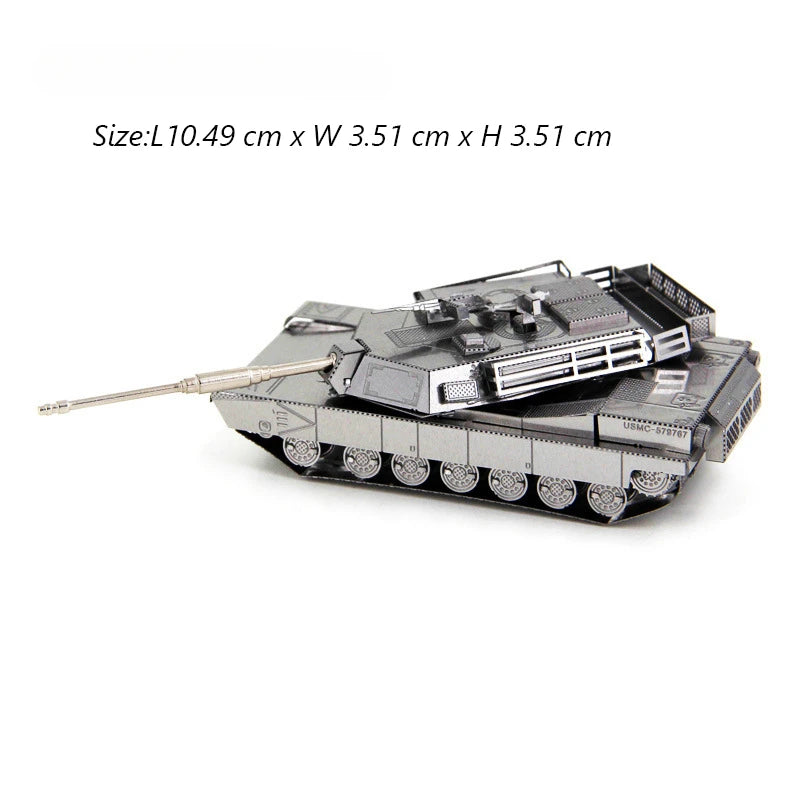 ROMPECABEZAS DE METAL 3D, MODELO DE TANQUE MILITAR CHURCHILL CHIEFTAIN MK50