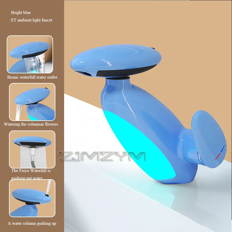 GRIFO DE LAVABO DE BAÑO EXTENSIBLE 4 MODOS DE JET Y ANTIGOTEO