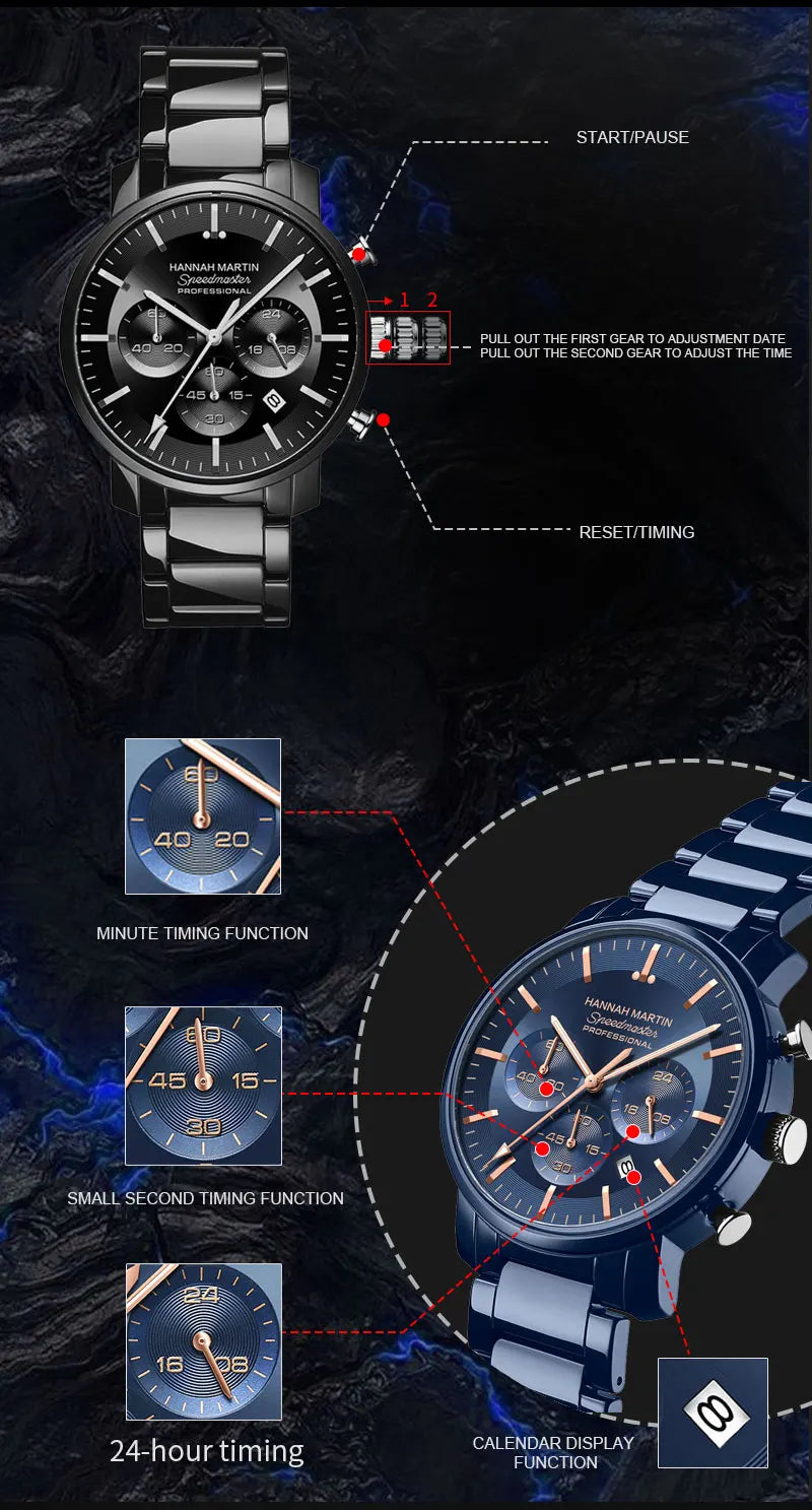 RELOJ HANNAH MARTIN 46mm