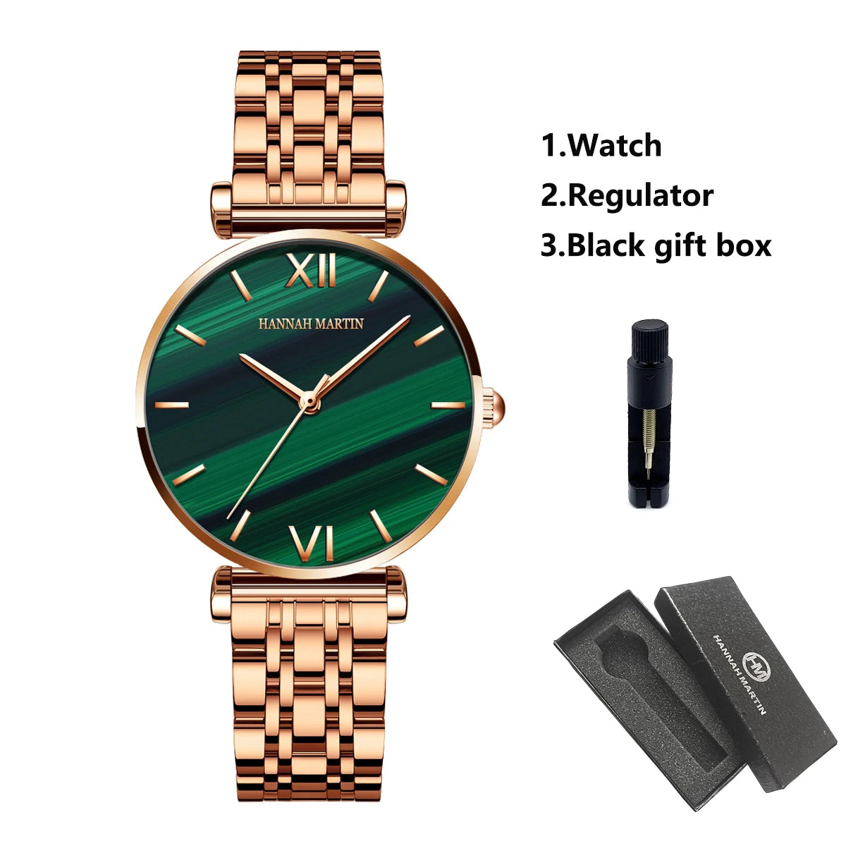 RELOJ DE LUJO PARA MUJER HANNAH MARTIN