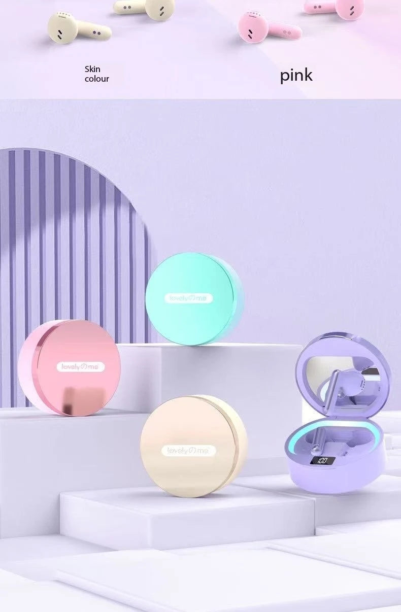 AURICULARES INALÁMBRICOS BLUETOOTH CON ESPEJO