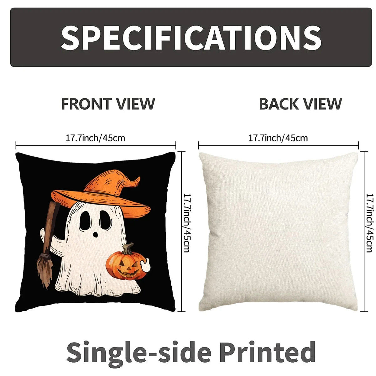 FUNDA DE DECORACIÓN DE HALLOWEEN DE COJÍN PARA SOFÁ