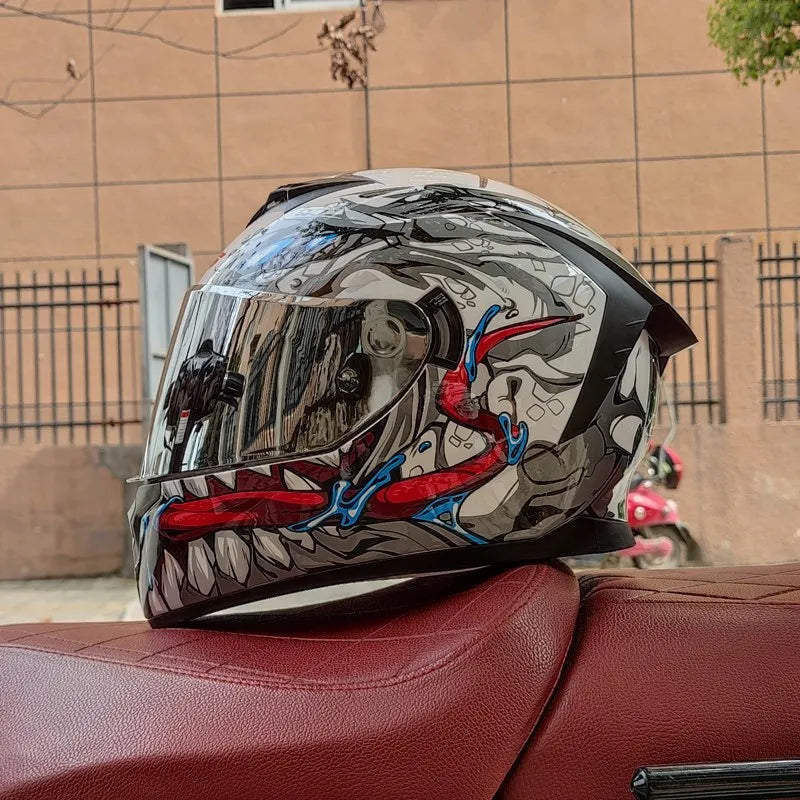 CASCO DE SEGURIDAD MODULAR PARA MOTOCICLETA