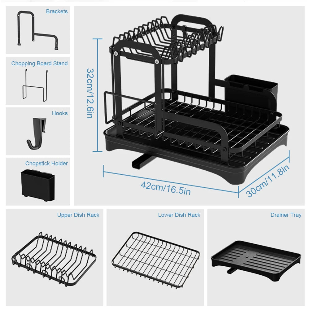 ESCURRIDOR DE PLATOS PEQUEÑOS PARA EL HOGAR