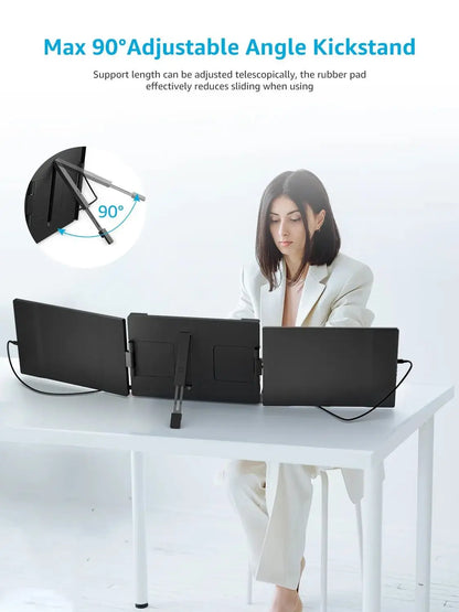 DOBLE MONITOR PORTATIL 14.1" PARA ORDENADOR PORTATIL