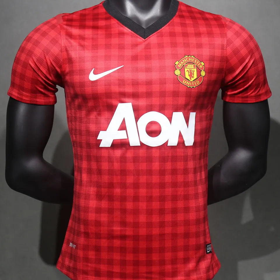 CAMISETA DE FUTBOL RETRO VERSIÓN JUGADOR MANCHESTER UNITED 2012/2013 RÉPLICA