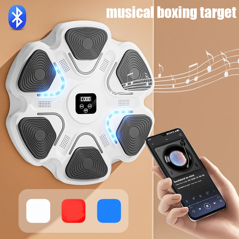 MÁQUINA DE BOXEO CON MÚSICA BLUETOOTH