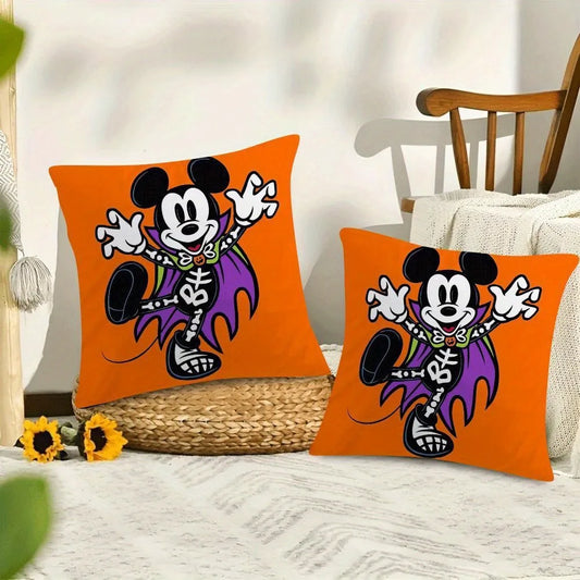FUNDA PARA COJÍN MICKEY MOUSE DE HALLOWEEN