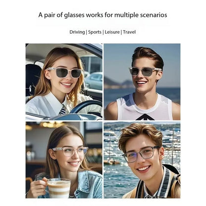 GAFAS INTELIGENTES CON BLUETOOTH, LENTES TRANSITIONS