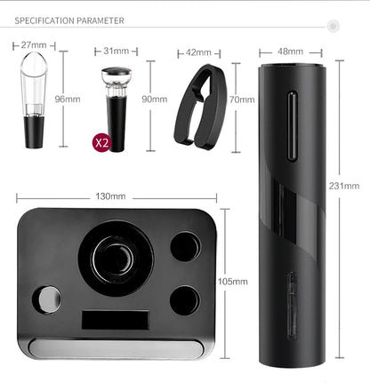 KIT DE APERTURA PARA BOTELLAS DE VINO - ELÉCTRICO